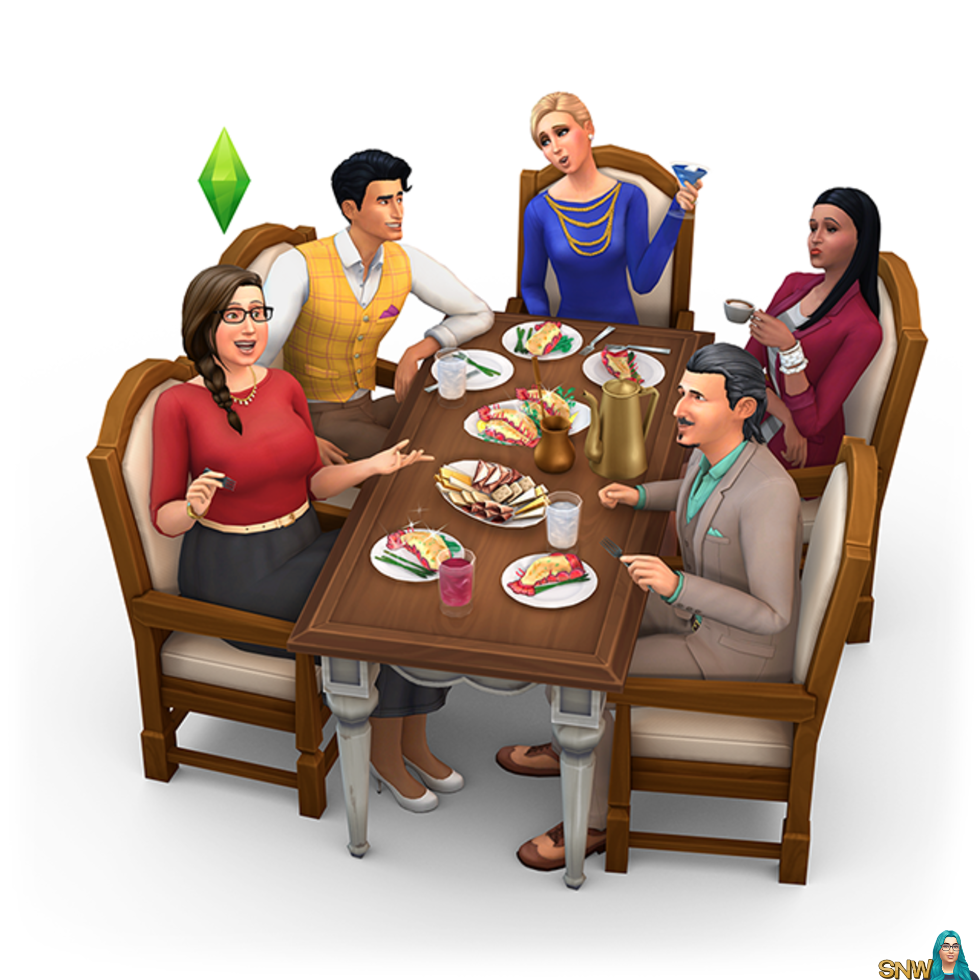 The Sims 4: Get Together render