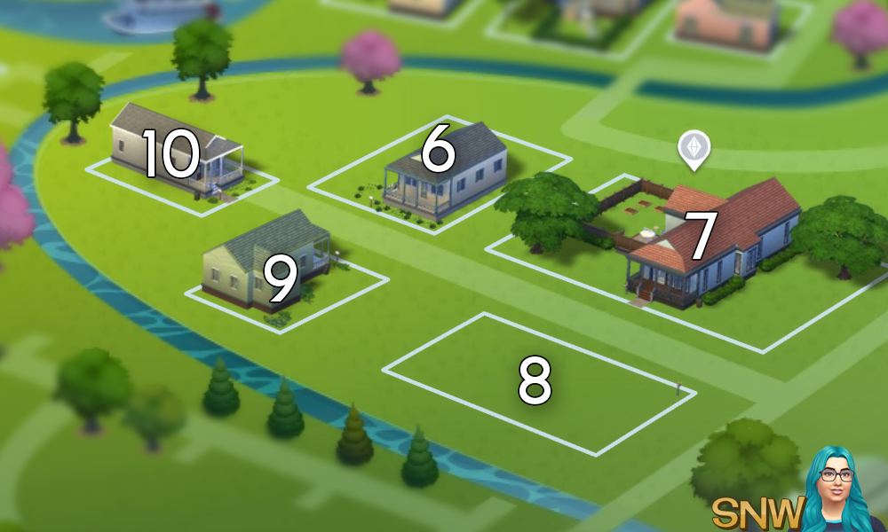The Sims 4: Willow Creek world neighbourhood #2