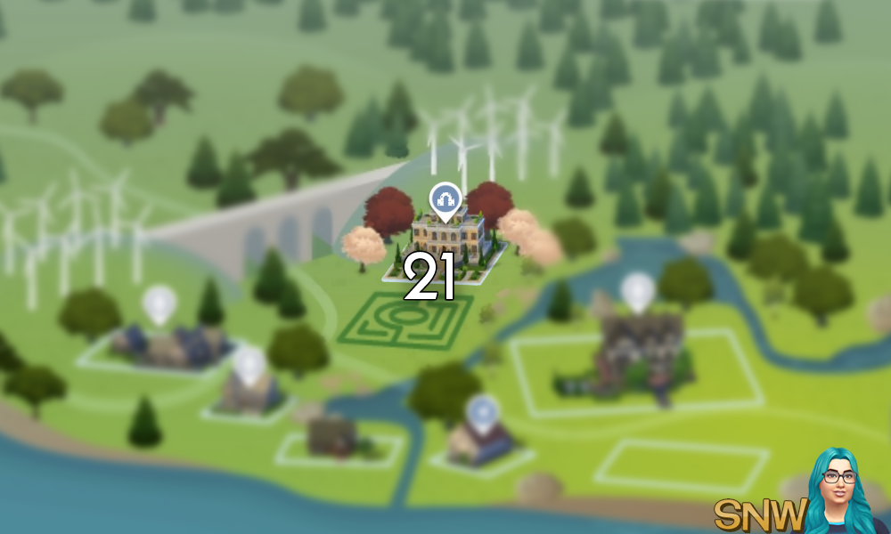 The Sims 4: Windenburg world neighbourhood #5