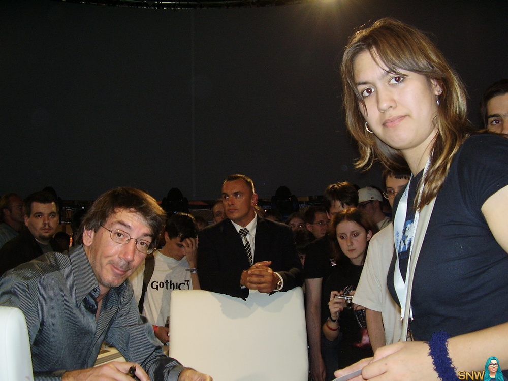 Spore presentation with Will Wright at Games Convention in Leipzig in 2006
